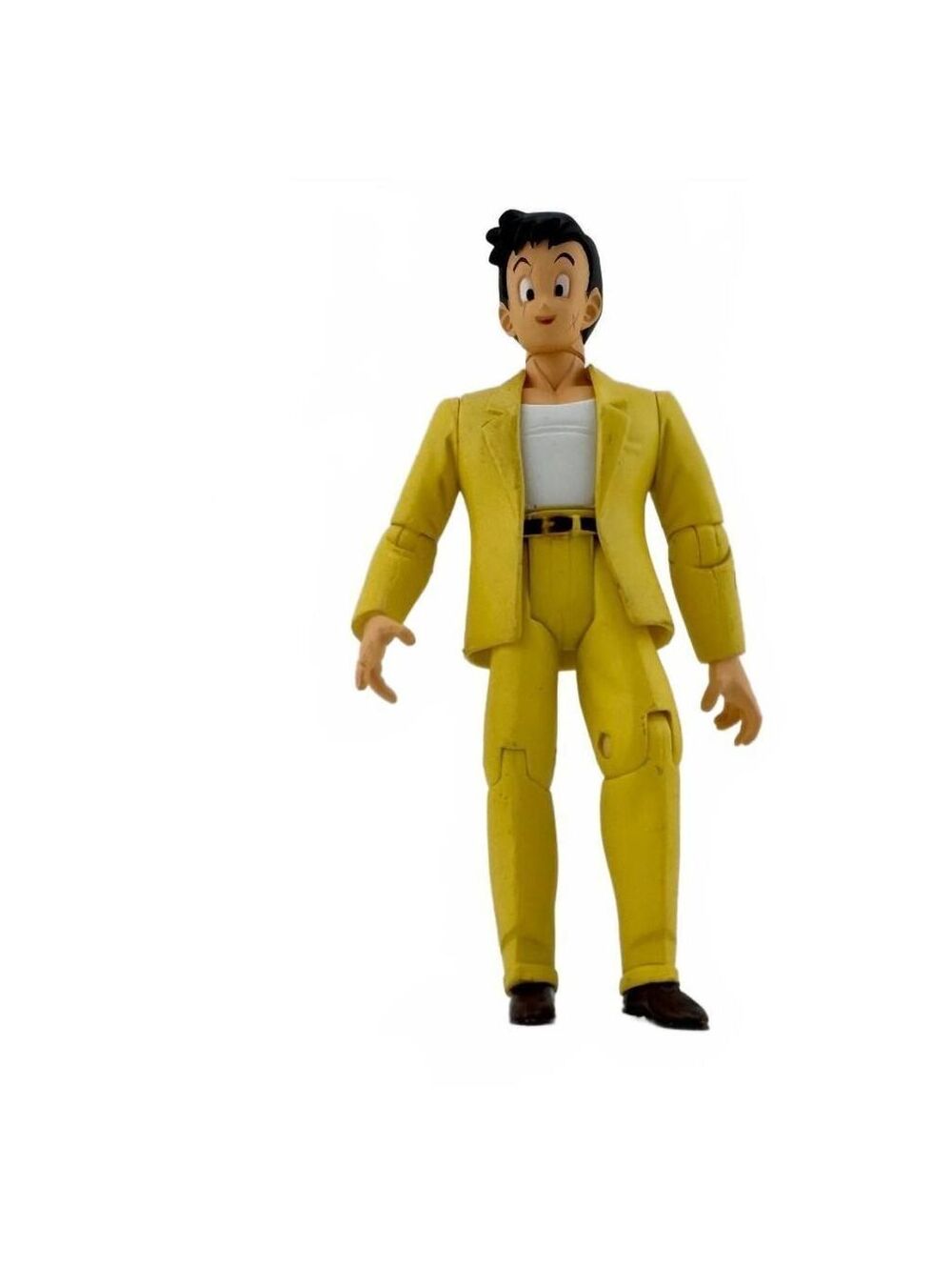 Vintage 2002 Irwin Dragon Ball Z Yamcha 5" Yellow Suit Action Figure DBZ